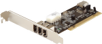 Vivanco IO 3 1394-N PCI FireWire PC-Karte,3 IEEE1394 Ports, (23431)