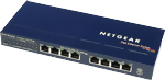 Netgear Fast-Ethernet-Switch FS 108